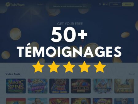 Ruby Vegas Avis : 100 témoignages de joueurs & Avis sur les forums